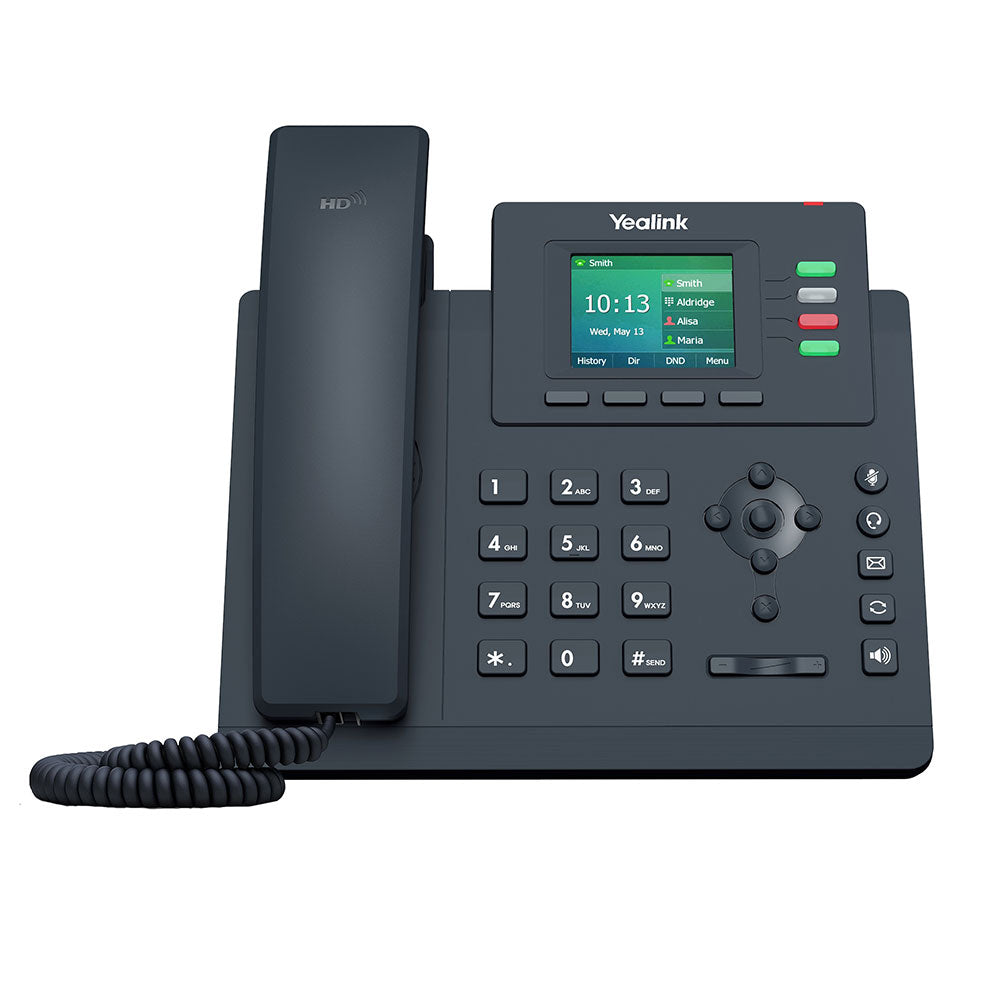 Yealink T33G IP Phone, 4 VoIP Accounts. 2.4-Inch Color Display. Dual-P –  ISP Wireless