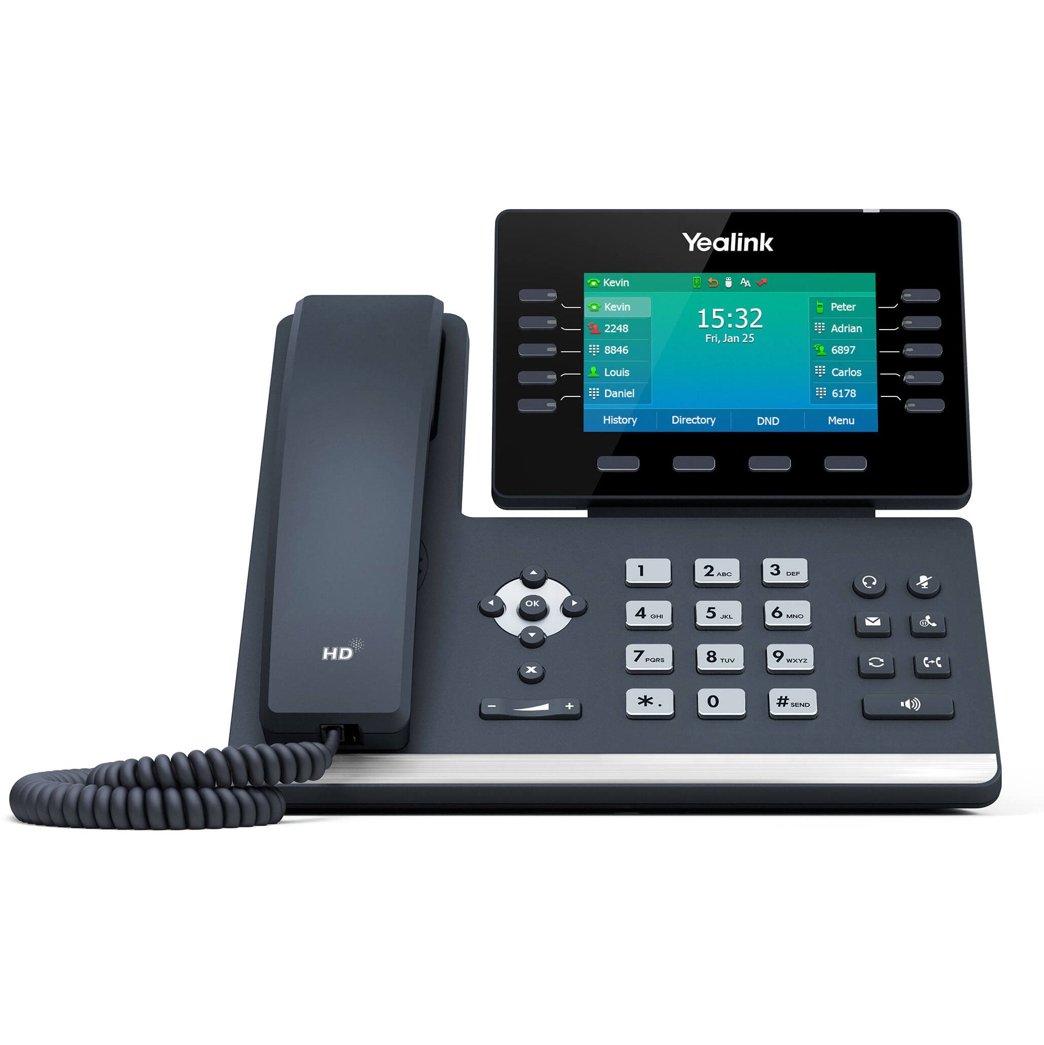 Yealink T54W IP Phone Built-in WIFI Bluetooth – ISP Wireless